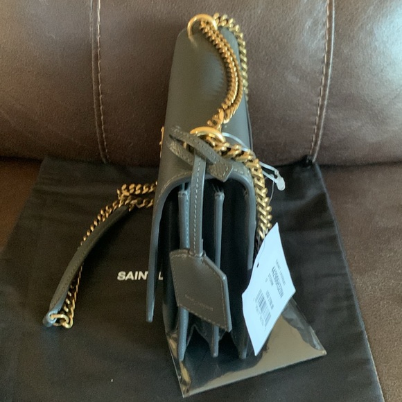 Saint Laurent Sunset Medium YSL Crossbody Bag - Picture 10 of 16